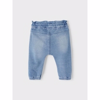 NAME IT Denim Flæse Sweatpants Bibi Medium Blue